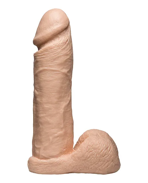 VacUlock 8 Realistic White Doc Johnson Dildos