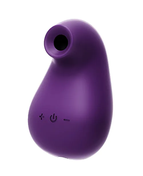 VeDO Suki Rechargeable Vibrating Sucker Deep Purple Savvy Co Vibrators