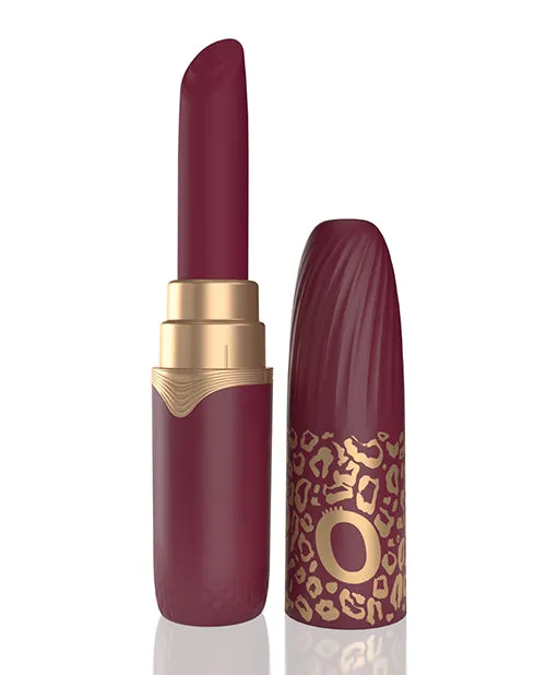 Vibrators Bushman Products Screaming O My Secret Premium Lipstick Vibe Merlot