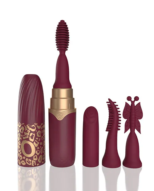 Vibrators Bushman Products Screaming O My Secret Premium Lipstick Vibe Merlot