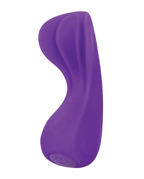 Vibrators Cascade Wave Rechargeable Vibrator Purple California Exotic Novelties
