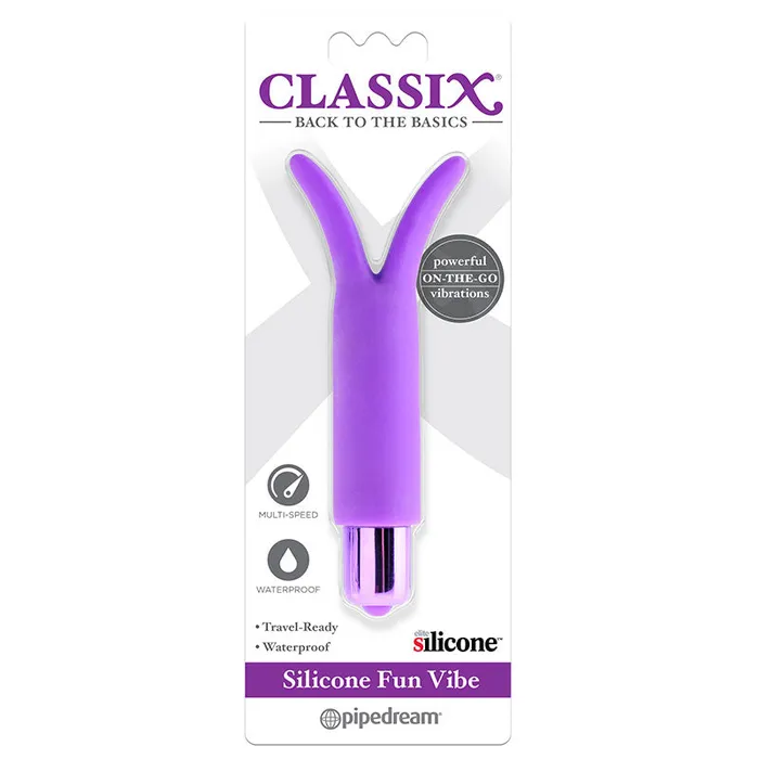 Vibrators Classix Silicone Fun Vibe Pipedream