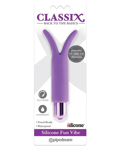 Vibrators Classix Silicone Fun Vibe Pipedream