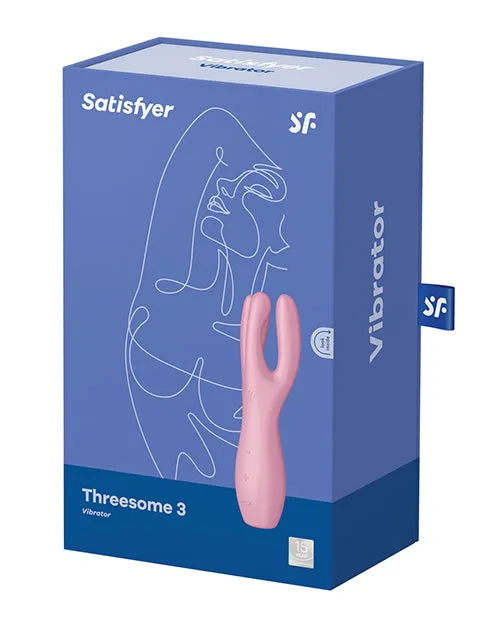 Vibrators Eis INCsatisfyer Satisfyer Threesome 3 Pink