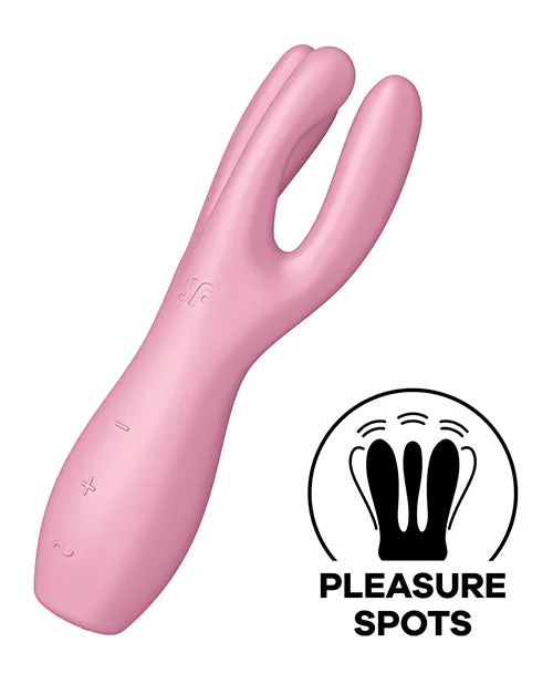 Vibrators Eis INCsatisfyer Satisfyer Threesome 3 Pink