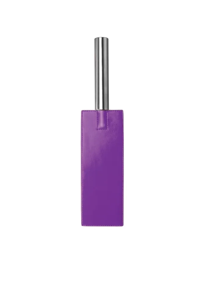 Vibrators Leather Paddle Purple Shots America