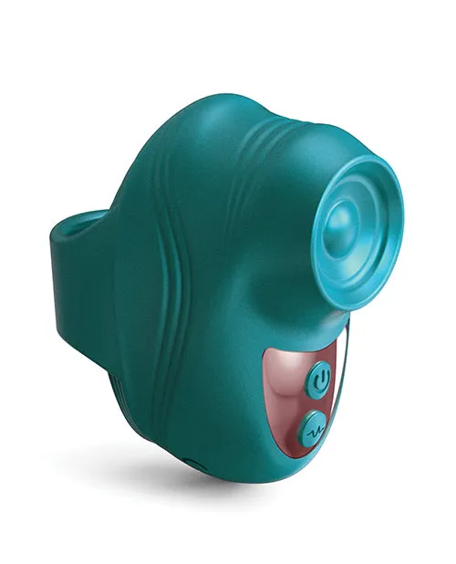 Vibrators Lovely Planet Love to Love Kisscool Tapping Finger Vibe Teal Me