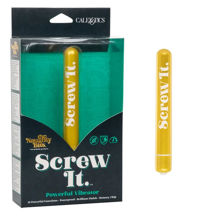 Vibrators Naughty Bits Screw it Powerful Vibrator CalExotics