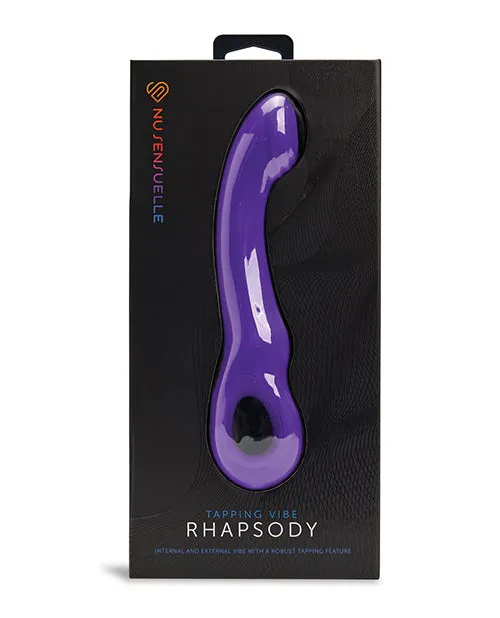 Vibrators Nu Sensuelle Rhapsody Tapping Vibe Deep Purple Novel Creations Usa INC Vibrators Nu Sensuelle Rhapsody Tapping Vibe Deep Purple Novel Creations Usa INC