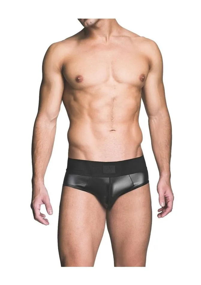 Vibrators Prowler Red Wetlook Brief Blk Sm Prowler RED