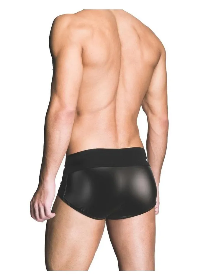 Vibrators Prowler Red Wetlook Brief Blk Sm Prowler RED