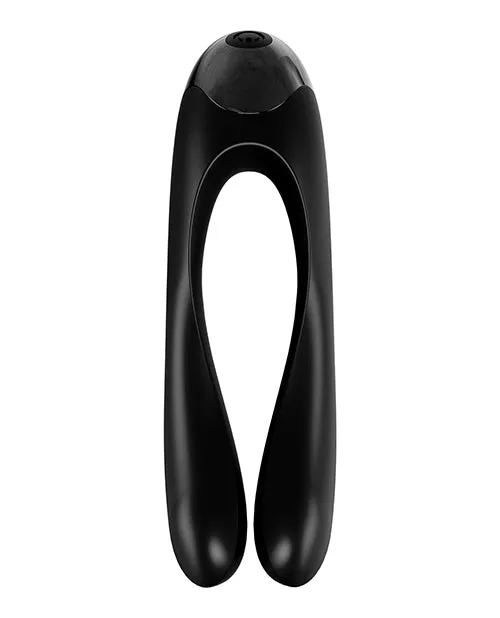 Vibrators Satisfyer Candy Cane Finger Vibe Black Eis INCsatisfyer