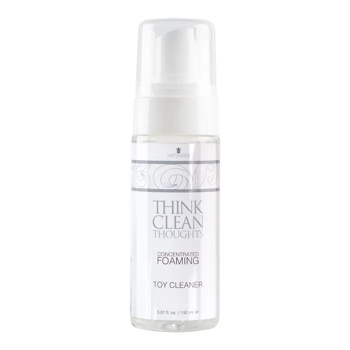 Vibrators Sensuva Think Clean Thoughts Foaming Toy Cleaner 507oz Sensuva