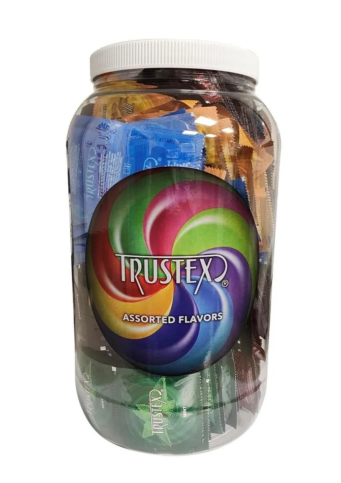 Vibrators Trustex Assorted Flavored Condoms Trustex