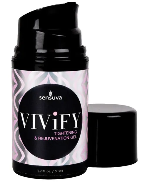 Vivify Tightening Gel 17 oz Sensuva Valencia Naturals Enhancers