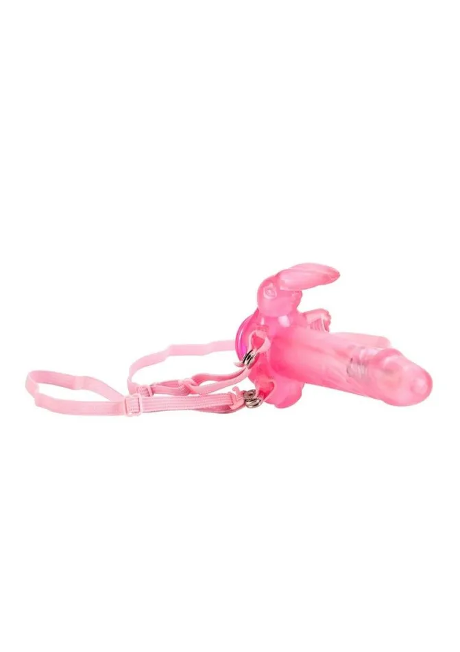 Waterproof Wireless Bunny with Removeable Straps Kiss Vibes Female Sex Toys
