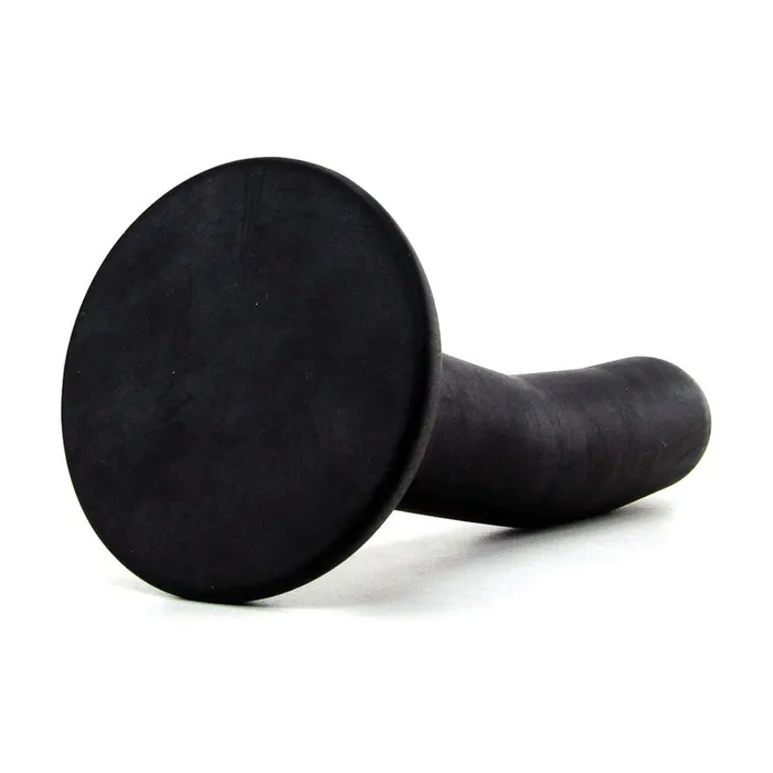 Wet for Her Five Flat Base Dildo Small Black Noir Wet For Her Anal