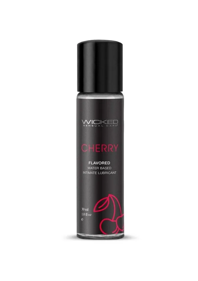 Wicked Aqua Water Based Flavored Lubricant Cherry Wicked Aqua Lubricants