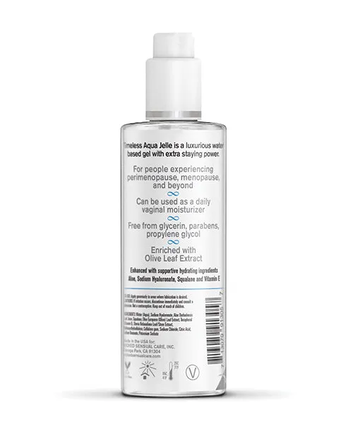 Wicked Sensual Care Simply Timeless Aqua Jelle Water Based 4 oz Wicked Sensual Care Vibrators