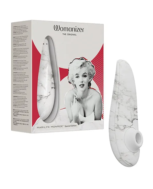 Womanizer Marilyn Monroe Special Edition White Marble Wow Tech Couples