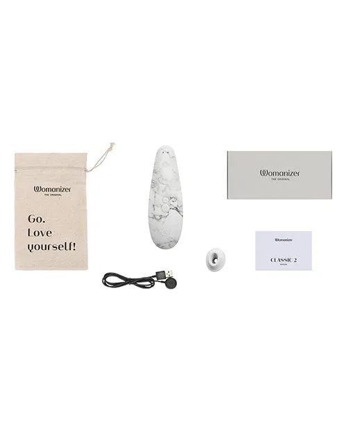 Womanizer Marilyn Monroe Special Edition White Marble Wow Tech Couples