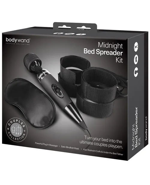 Xgen Couples Bodywand Midnight Massage Bedroom Play Kit Black