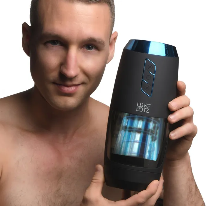 XR Brand Male Sex Toys LoveBotz The Milker Slider 18X Stroking Masturbator