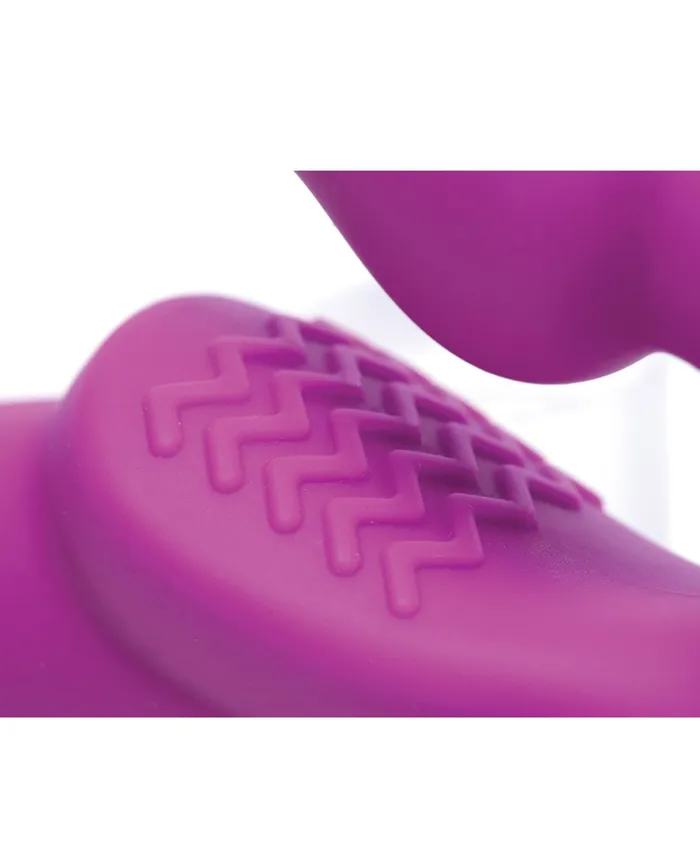 Xr LLC Female Sex Toys Strap U Evoke Vibrating Strapless Silicone StrapOn Dildo