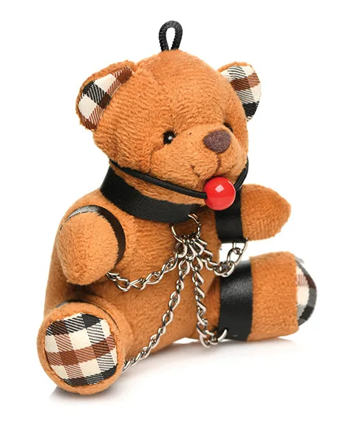 Xr LLC Male Sex Toys Master Series Gagged Teddy Bear Keychain