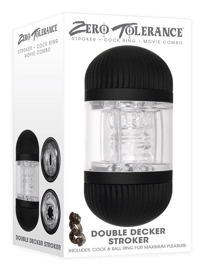 Zero Tolerance Male Sex Toys Zero Tolerance Double Decker Stroker