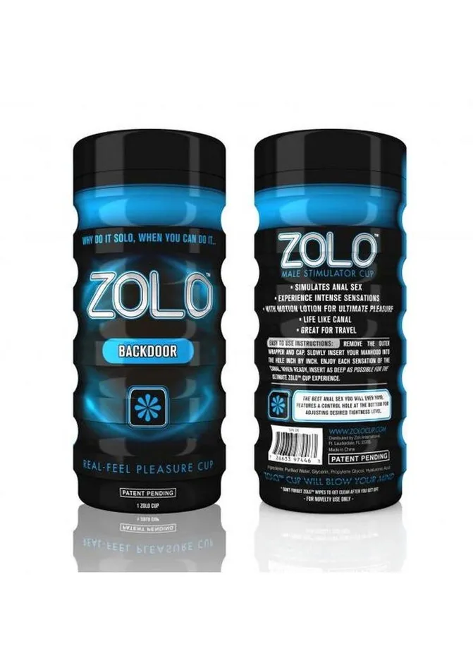 ZOLO Back Door Cup Masturbator Zolo Male Sex Toys