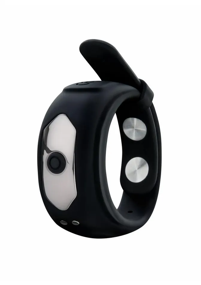 Zolo Male Sex Toys ZOLO Fit Rite Adjustable Vibrating Silicone Rechargeable Cock Ring with Snaps